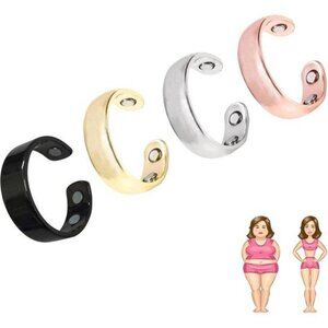 Vayro Wellness Ring Stainless Steel gold silver rose gold black medium